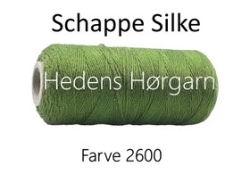 Schappe- Seide 120/2x4 farve 2600 oliven